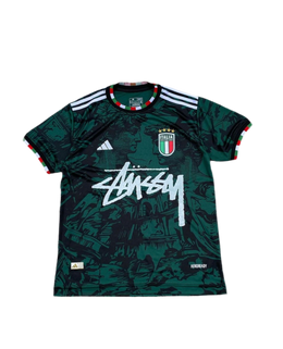 Italië x Stüssy — Shirt Groen