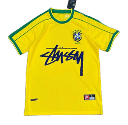 Brazilië x Stüssy — Shirt Geel